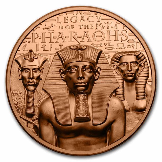 2022 Cook Islands 50 gram Copper Legacy of the Pharaohs 2022 Cook Islands 50 gram Copper Legacy of the Pharaohs